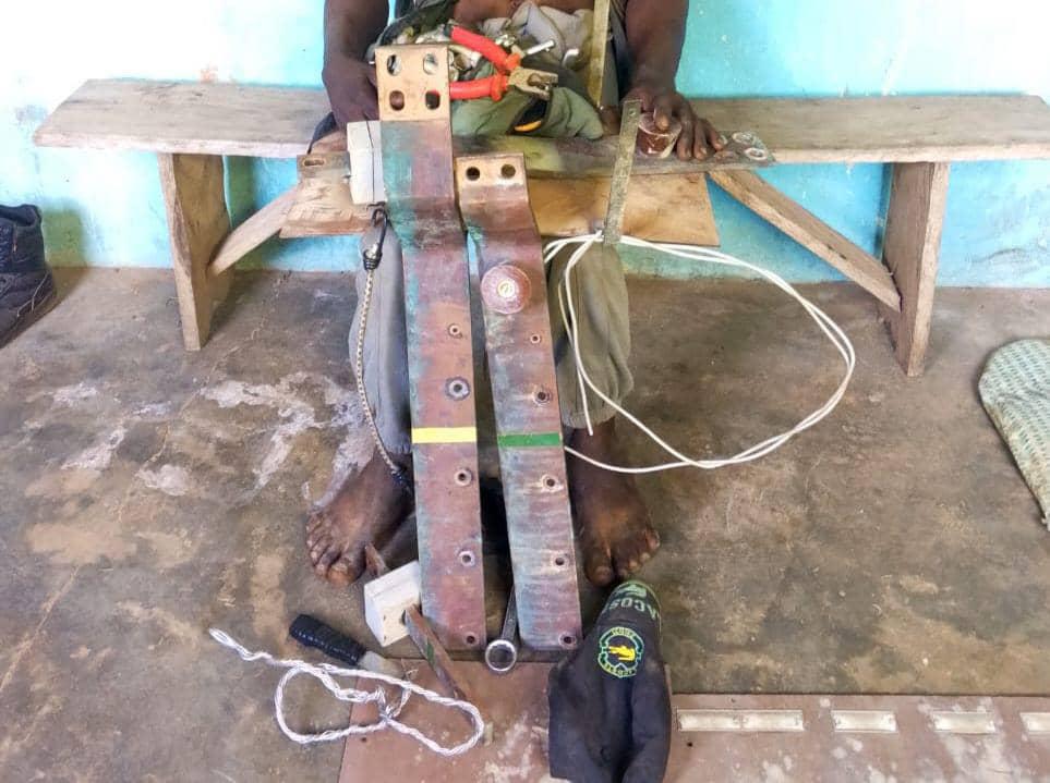 Kwara Police Arrest Notorious Transformer Vandal in Eruku, Recover Stolen Items