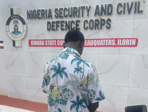 NSCDC Arrests 21-Year-Old Suspect Over Alleged Murder of 60-Year-Old Man in Ilorin